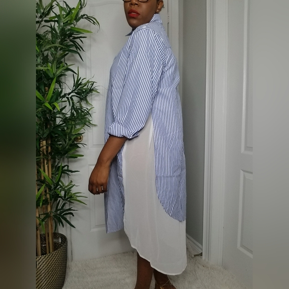 New with tags sheer tunic top - Picture 2 of 4